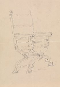 Studie židle od Robert Smirke