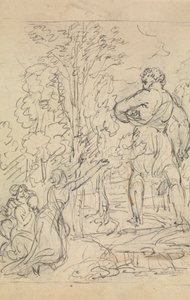 Studie ženy, prosba o návrat jejího zajatého dítěte od Robert Smirke