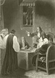 Biskupové před Tajnou radou 1688 od Robert Smirke