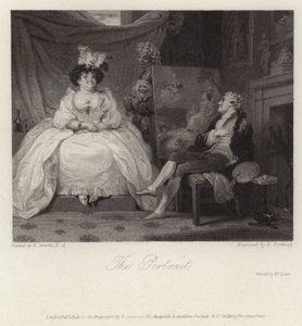 Portrét od Roberta Smirkeho od Robert Smirke