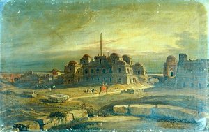 Pohled Na Purana Qila, Poblíž Dillí