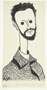 Portrét malíře a keramiky Chr. Joachim (1870-1943) od Robert Storm Petersen