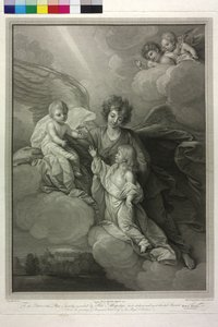 Apoteóza zesnulých dětí anglického krále Jiřího III. a jeho ženy královny Charlotty