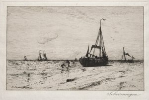 Scheveningen (lept) od Robert Swain Gifford