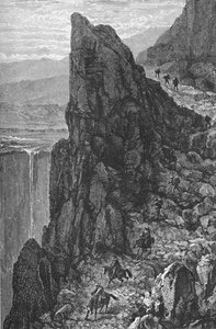Cestování v Andách, c1885, 1890