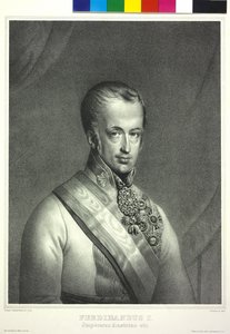 Rakouský císař Ferdinand I. od Robert Theer
