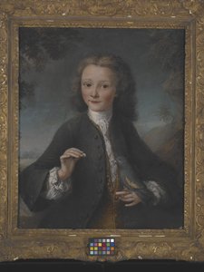Voltaire ve věku 13 let (olej na plátně) od Robert Tournieres