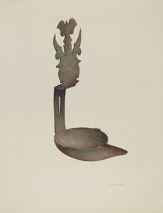 Mazací lampa od Robert W.R. Taylor