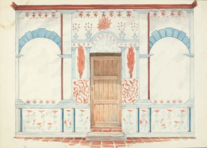 Restaurátorský výkres od Robert W.R. Taylor