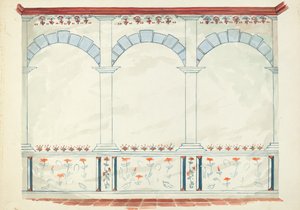 Restaurátorský výkres od Robert W.R. Taylor