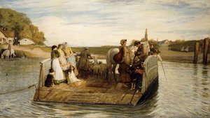 The Ferry, 1881 od Robert Walker Macbeth