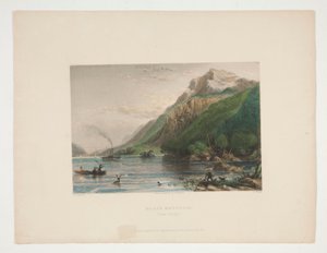 Black Mountain (Lake George), ilustrace pro Nathaniela Parkera Willise