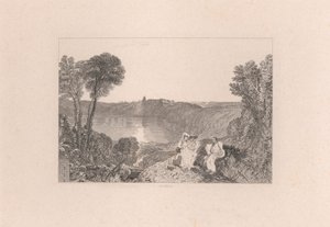 Jezero Albano od Robert Wallis