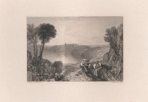Jezero Albano od Robert Wallis