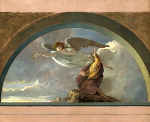 (Mojžíš při pohledu na zaslíbenou zemi) od Robert Walter Weir