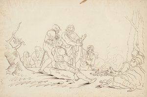 Scéna po Salvator Rosa