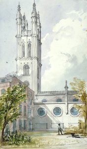 Kostel svatého Michaela, Cornhill, City of London, 1837 od Robert William Billings