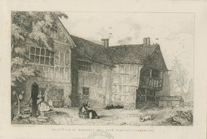 Dimsdale Old Hall: lept, nd [?c 1870]
