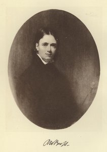 Robert W Buss, autoportrét (č/b foto)