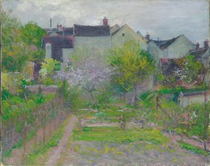 Grez-sur-Loing (olej na plátně)