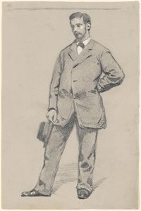 Stojící muž od Robert William Vonnoh