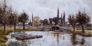 Cardingtonský zámek od Robert Winchester Fraser