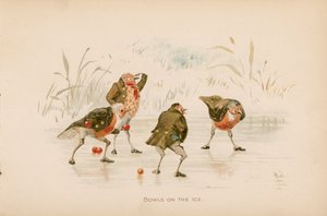 Ilustrace pro The Twigs nebo Vánoce v Ruddock Hall od Robert after Dudley