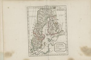 Illustrasjon hentet fra boken Nový přenosný atlas určený hlavně pro výuku mládeže podle Moderní geografie zesnulého Abbé Delacroix av Vaugondy, Robert de og utgitt av Chez Lamarche (Paříž, 1795) od Robert de Vaugondy