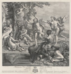 Láska zvítězí nad vším [Apollo a Daphne], 1728.