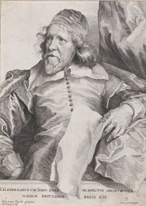 Slavný muž Inigo Jones, prefekt architektury krále Velké Británie atd.