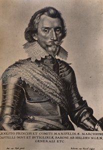 Hrabě Ernst von Mansfeld, německý generál třicetileté války, 17. století 1894
