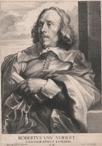 Robert van Voerst, londýnský rytec