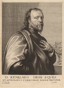 Sir Kenelm Digby od Robert van Voerst after Sir Anthony