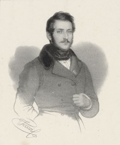Gaetano Donizetti by Focosi (Gallica btv1b8417240q) od Roberto Focosi