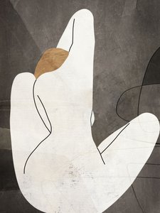 Minimalistická ženská postava od Roberto Moro
