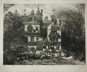 Odjezd na lov od Rodolphe Bresdin