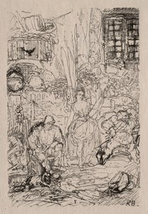Spinnerův interiér. od Rodolphe Bresdin