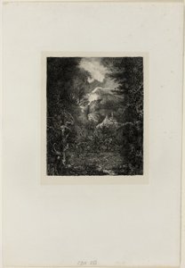 Města Beyond the Marsh od Rodolphe Bresdin