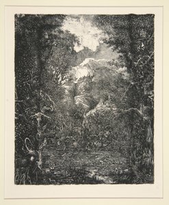 The City Beyond the Marsh (La Ville derri?re la marecage) od Rodolphe Bresdin