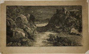 Vzdálené město od Rodolphe Bresdin