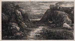 Vzdálené město od Rodolphe Bresdin