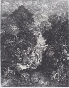 Dobrý Samaritán od Rodolphe Bresdin