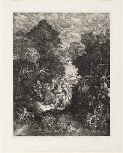 Dobrý Samaritán od Rodolphe Bresdin