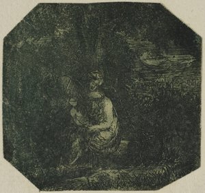 Svatá rodina od Rodolphe Bresdin