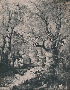 Svatá rodina, 1855, 1946 od Rodolphe Bresdin