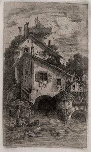 Mlýn od Rodolphe Bresdin