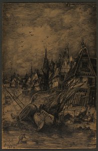 Vyplavené lodě od Rodolphe Bresdin