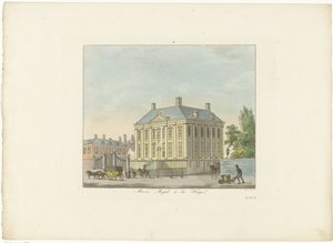 Mauritshuis te Den Haag Královské muzeum v Haagu (název na objektu)