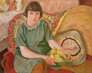 Portrét Zoum van den Eeckhoudta od Roger Eliot Fry