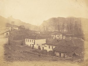 Balaklava, pohled směrem k moři. od Roger Fenton